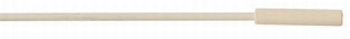 trekstang pvc wit met knop en kern 100cm hoog