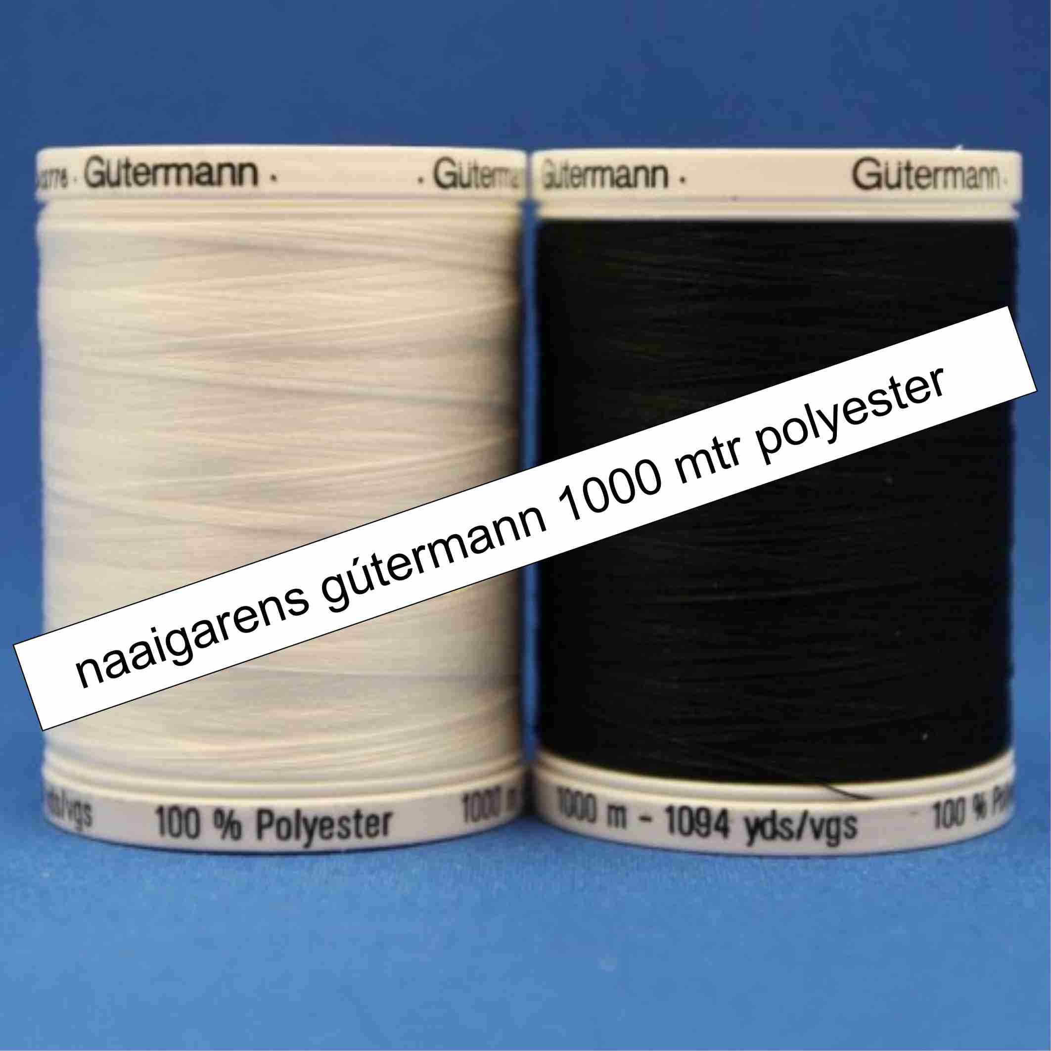 Naaigaren Gütermann 1000 meter polyester 000